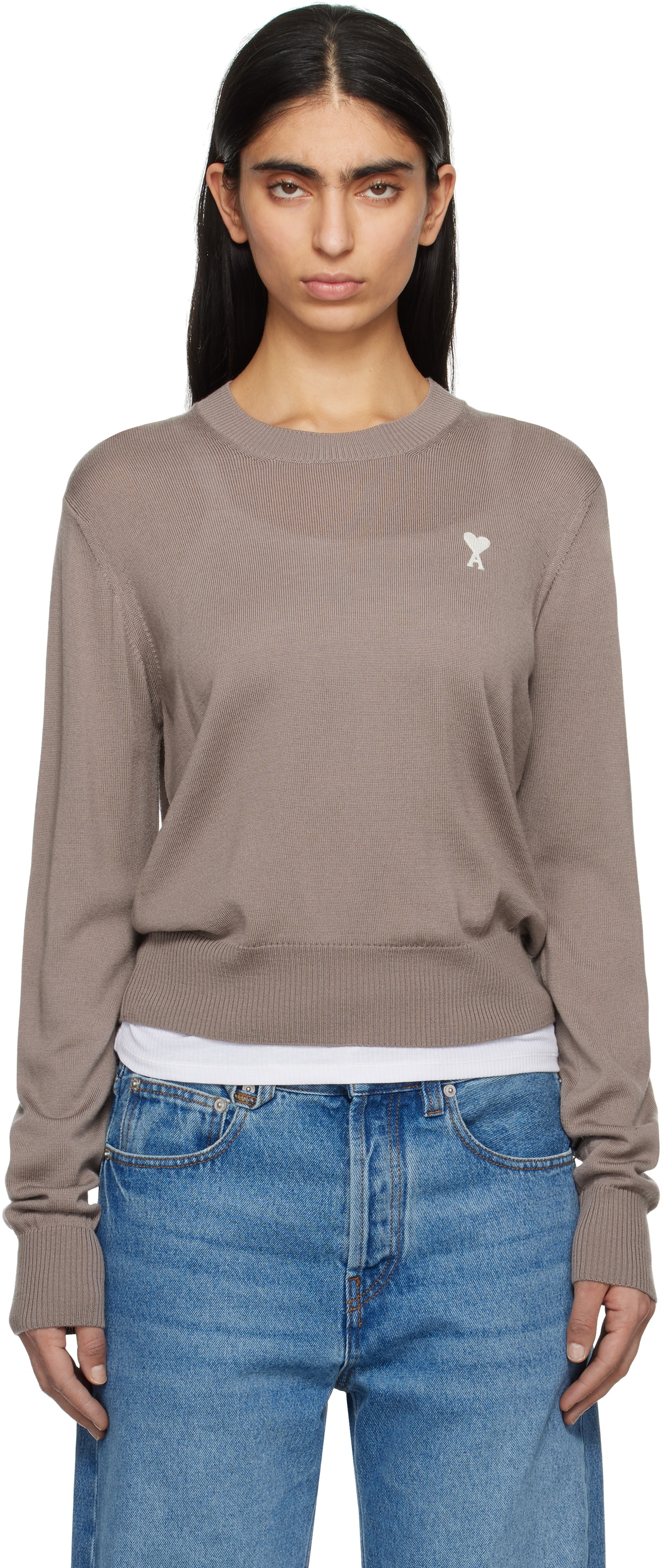 Ami De Coeur Funnel Neck Sweater