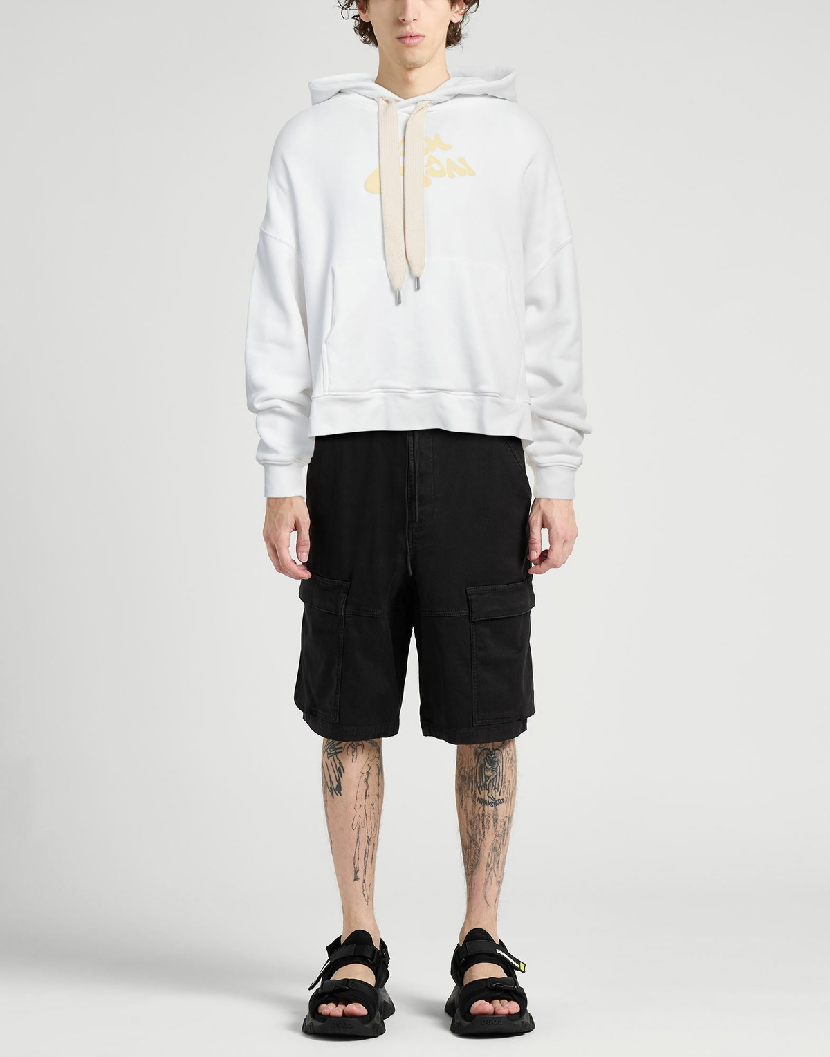 Bonsai Mens Sweatshirt in White