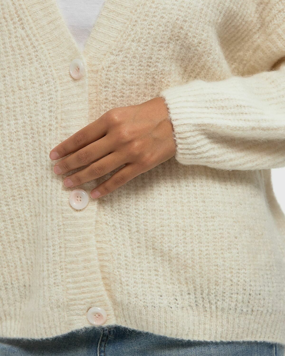 American Vintage EAST Beige Womens Zippers & Cardigan