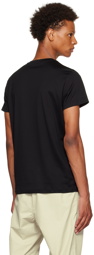 Moncler Black Double Logo T-Shirt
