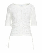 High Use Stitch Womens Top in White