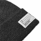 Visvim Men's Knit Beanie in Charcoal