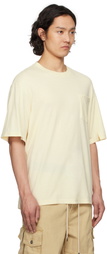 Feng Chen Wang Beige Deconstructed T-shirt