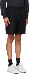 Hugo Black Drawstring Shorts