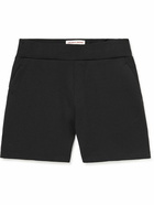 Orlebar Brown - Straight-Leg Jersey Drawstring Shorts - Black