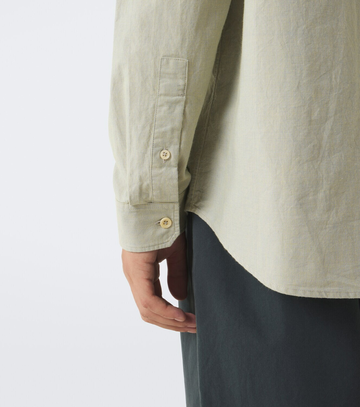 The Row Pompeo cotton chambray shirt