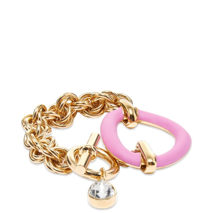 Photo: JW Anderson Oversized Chain Crystal Bracelet