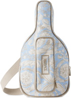 Versace Blue Barocco de la Mer Pickle Ball Racket Set