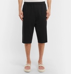 McQ Alexander McQueen - Wide-Leg Striped Woven Shorts - Men - Black
