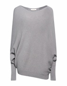 Manila Grace Womens Sweater in Grey