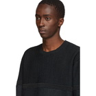 Undercover Black Three-Quarter Sleeve Sweater