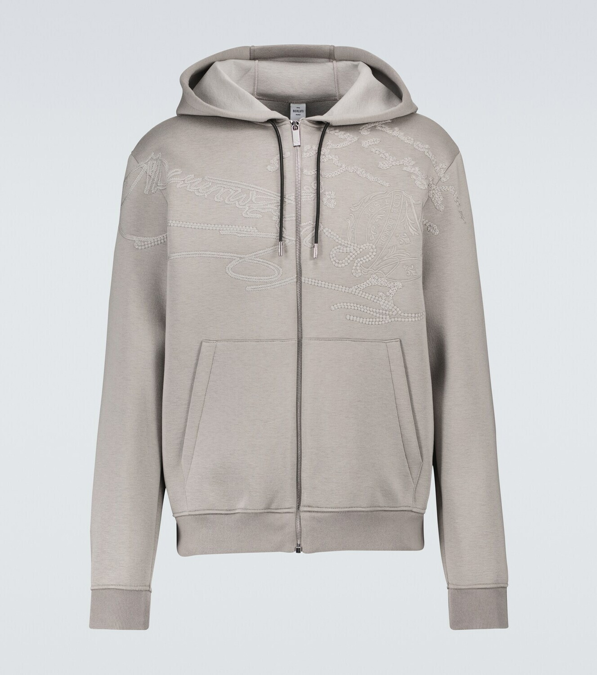 BERLUTI Scritto zipped hooded - パーカー