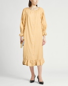 Sleeper Womens Midi dress Sand