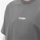 Comme des Garçons Homme Logo T-Shirt in Charcoal Grey