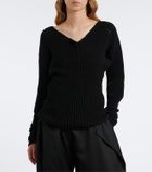 Lemaire RIbbed-knit wool sweater
