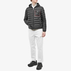 Moncler Men's Lihou Pocket Down Jacket in Black