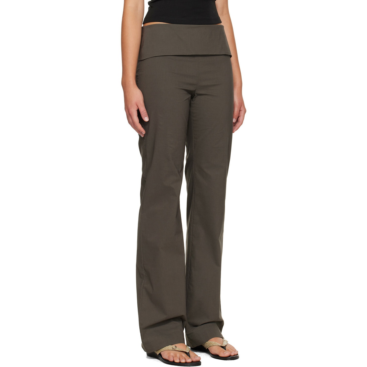 St. Agni Gray Studio Trousers