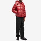 Moncler Men's Maljasset Bomber Jacket in Red