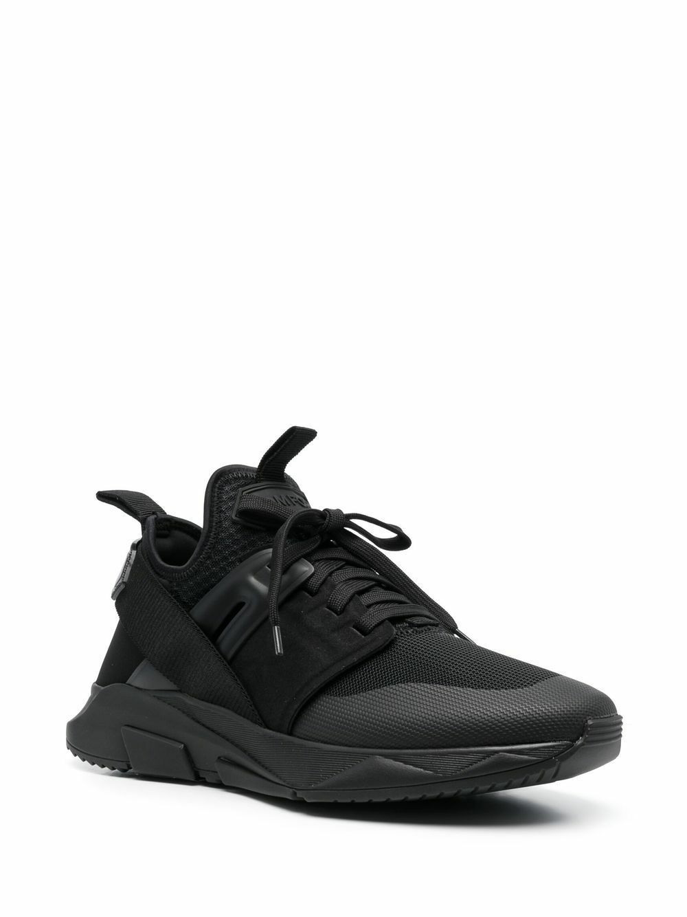 スニーカー TOM FORD Jago Low Top Sneakers Black TOM FORD Jago Neoprene, Mesh and Nylon Sneakers for Men | MR