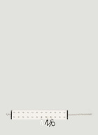 MM6 Maison Margiela Logo Pendant Choker Necklace
