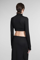 Courrèges Black Polyester Sweatshirt