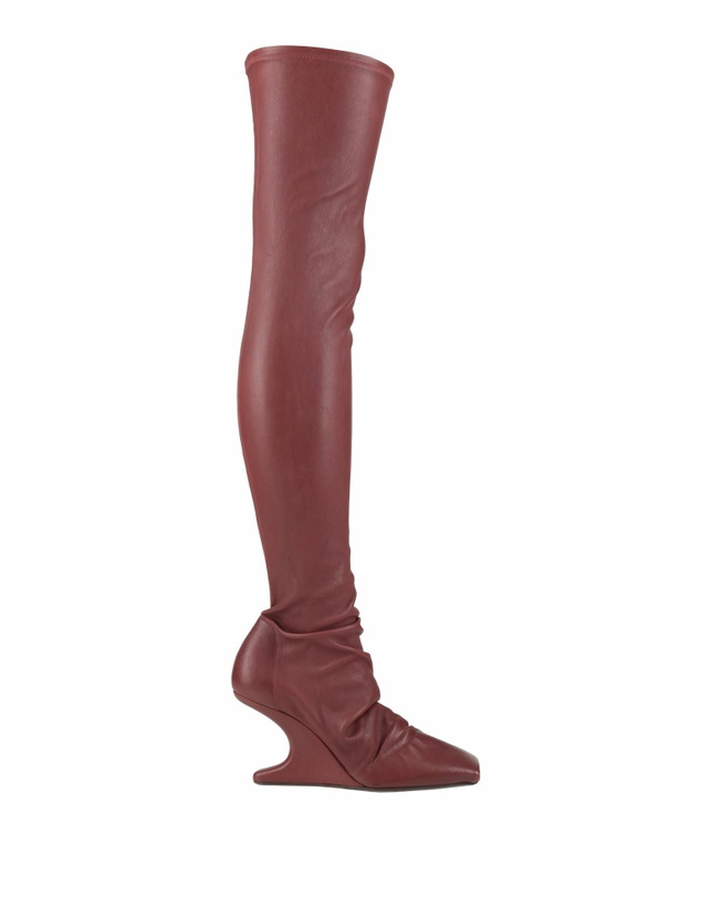 Photo: Rick Owens Womens Boot Burgundy