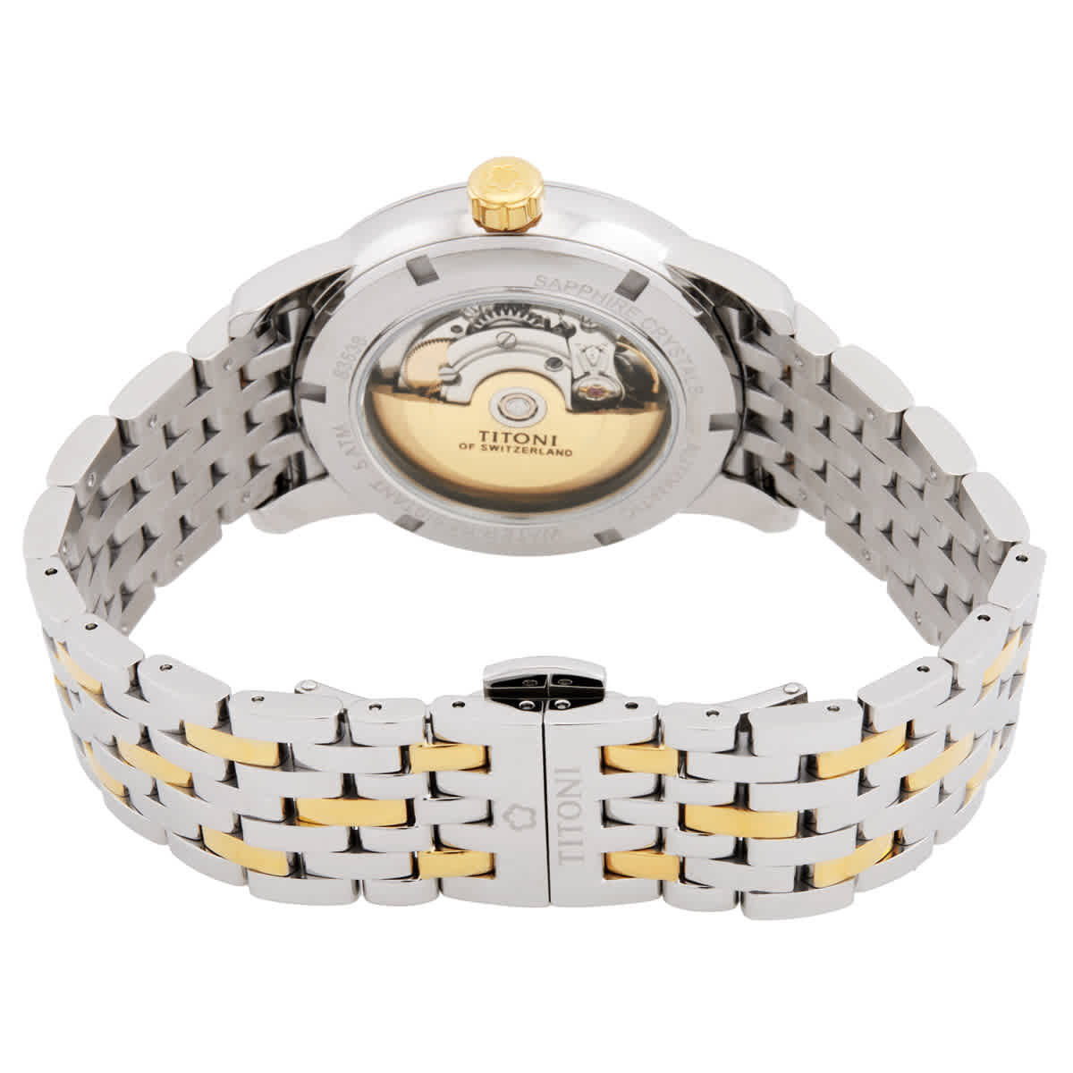 Titoni Space Star Automatic Silver Dial Mens Watch 83538 SY-099
