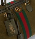 Gucci Gucci Savoy Medium suede duffel bag