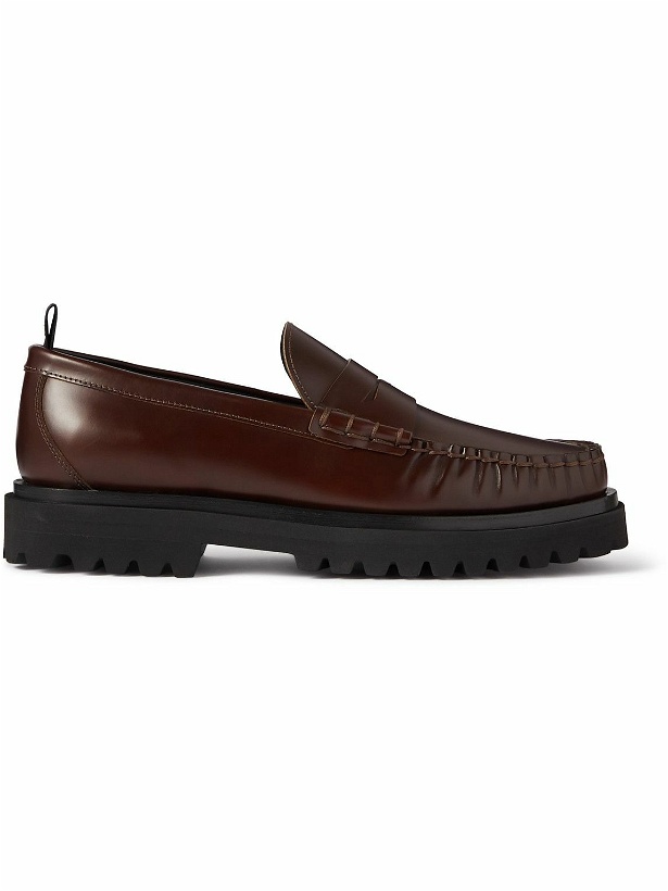 Photo: Officine Creative - Leather Penny Loafers - Brown