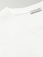 Moncler Genius - 6 Moncler 1017 ALYX 9SM Logo-Embellished Cotton-Jersey T-Shirt - White