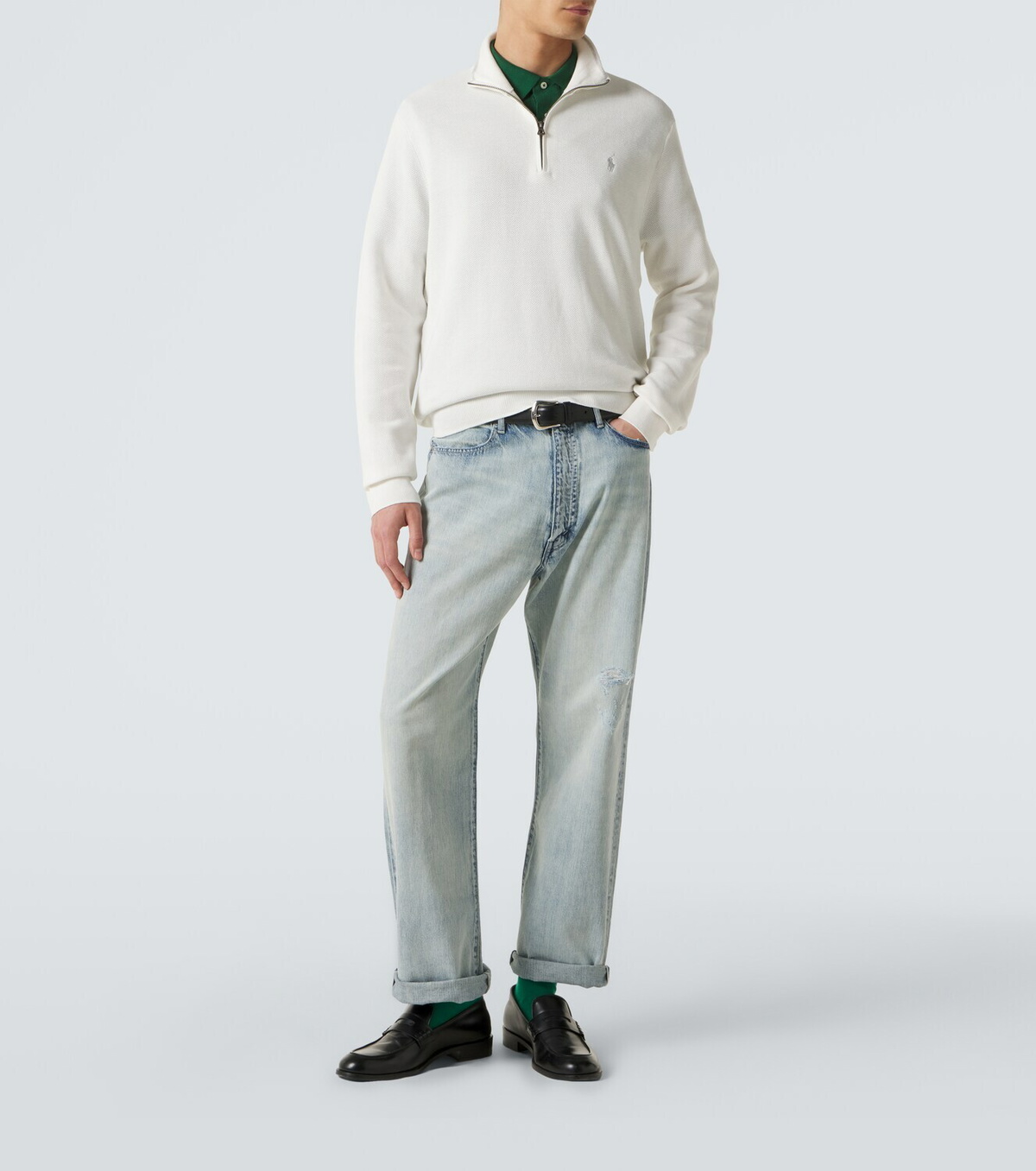 Polo Ralph Lauren Cotton half-zip sweater Polo Ralph Lauren