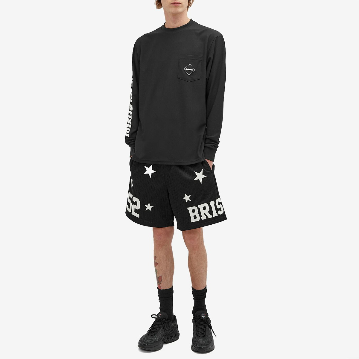FCRB 23AW AUTHENTIC L/S TEAM POCKET TEE 【公式通販】