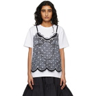 Marc Jacobs White Trompe L'Oeil Cami T-shirt