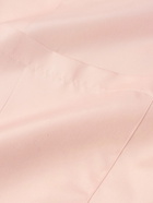 UMIT BENAN B - Camp-Collar Silk-Poplin Shirt - Pink