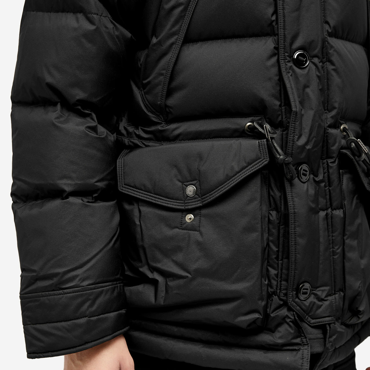 Eastlogue Men's Utility Shield Parka Jacket in Black