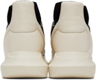 Rick Owens Black & Off-White Geth Sneakers