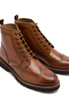 Oliver Sweeney Milbrook Leather Ankle Boots Brown