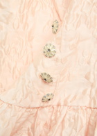 Sister Jane Sun Soaked Floral-jacquard Cloqué Midi Dress Pink