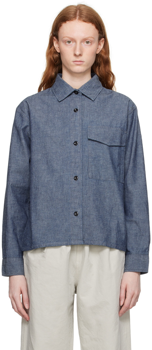 Margaret Howell Gray Button Shirt