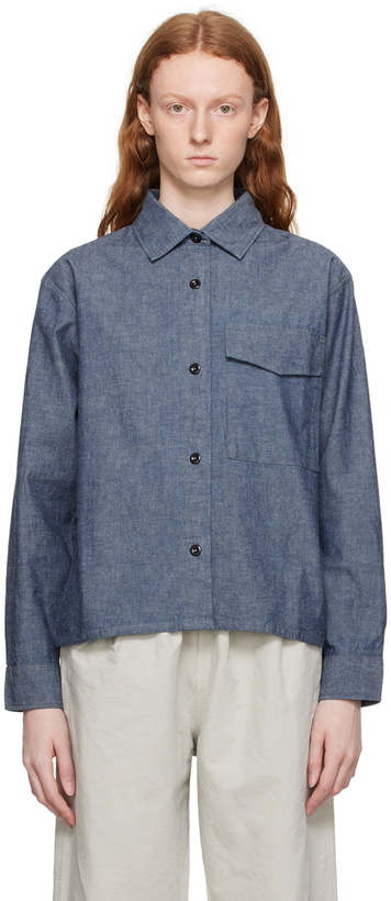 Photo: Margaret Howell Gray Button Shirt