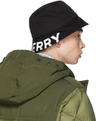 Burberry Reversible Black Logo Bucket Hat