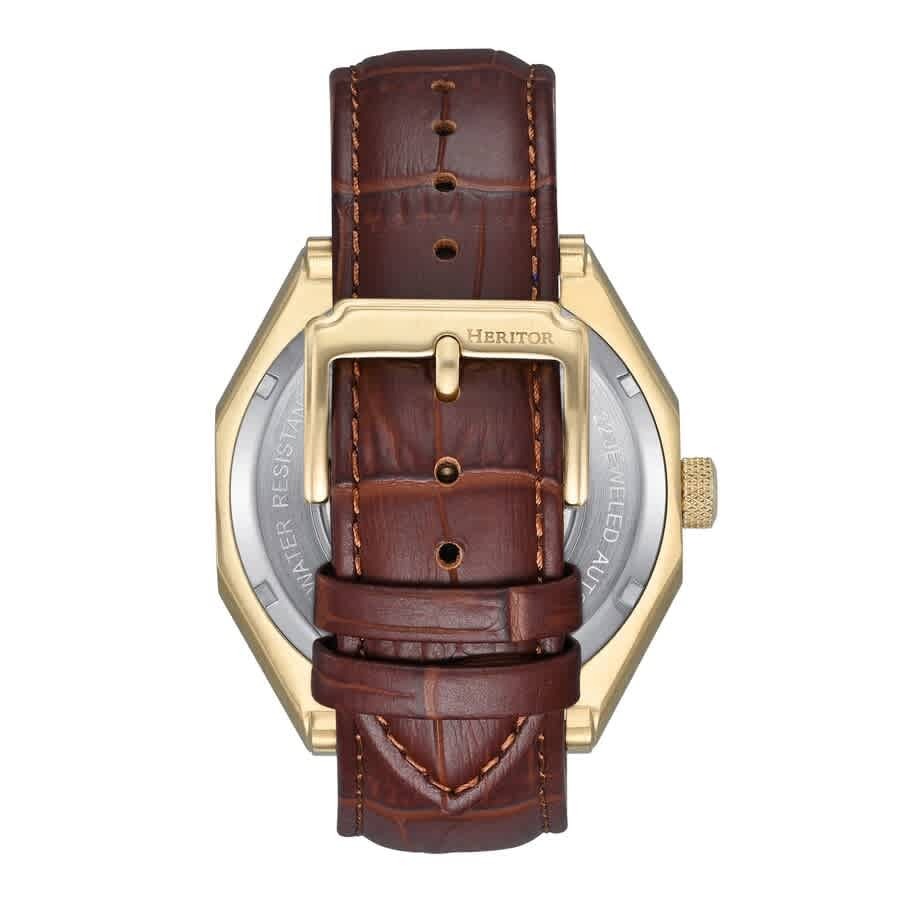 Heritor Antoni Automatic Silver Dial Mens Watch HERHS4305
