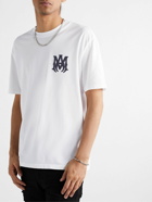 AMIRI - Logo-Print Cotton-Jersey T-Shirt - White