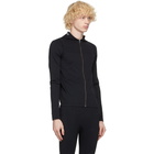 Rick Owens Black Performa Zip-Up Hoodie