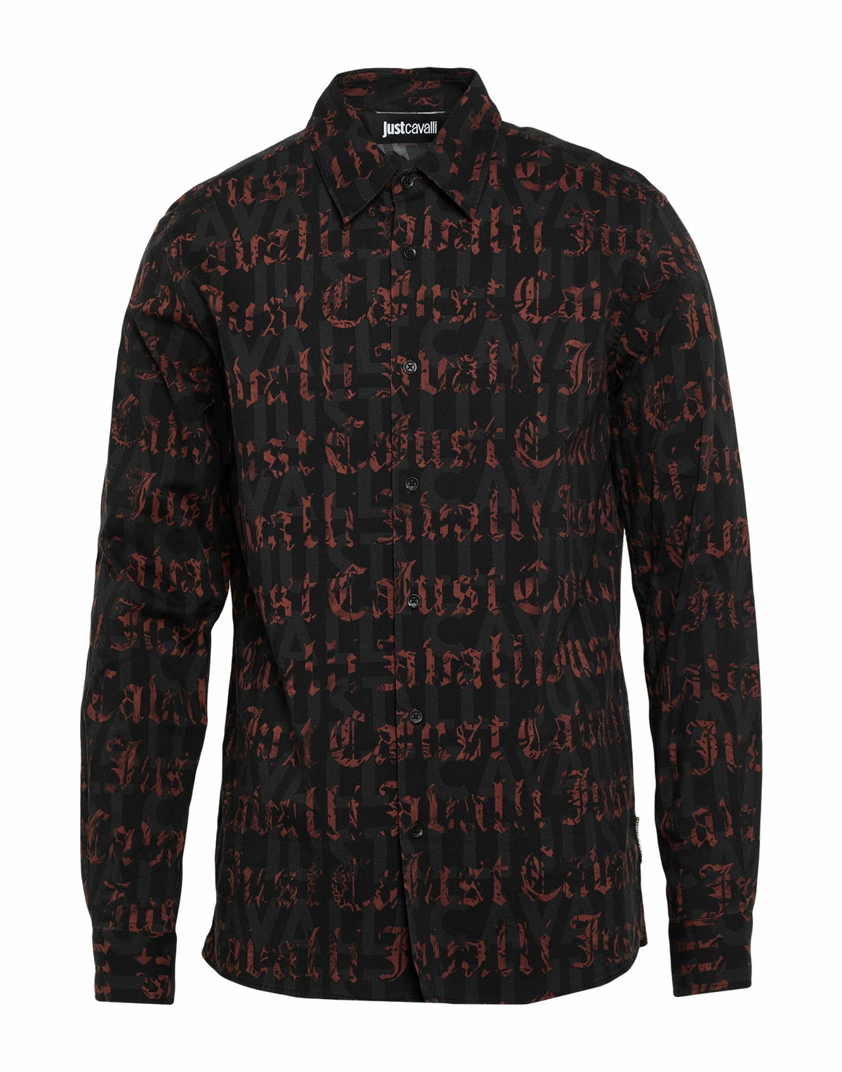 Just Cavalli Mens Shirt in Black