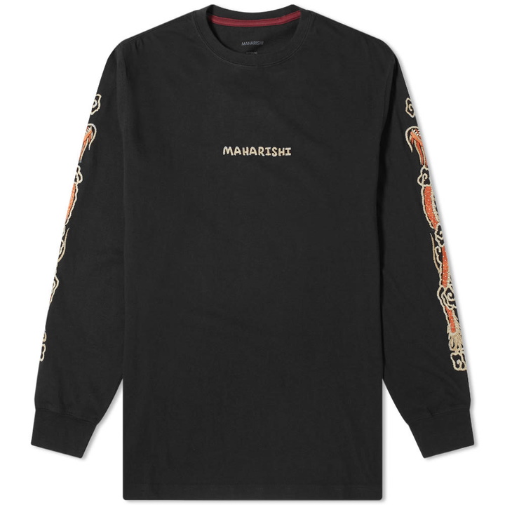 Photo: Maharishi Long Sleeve Embroidered Souvenir Tee