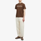 Sporty & Rich Men's 1800 Health T-Shirt in Chocolate/Cream