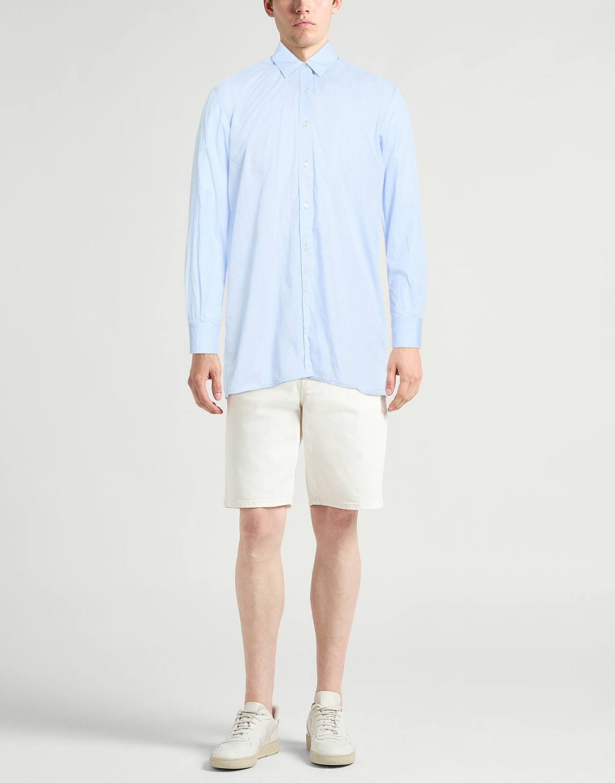Crossley Mens Shirt in Light blue