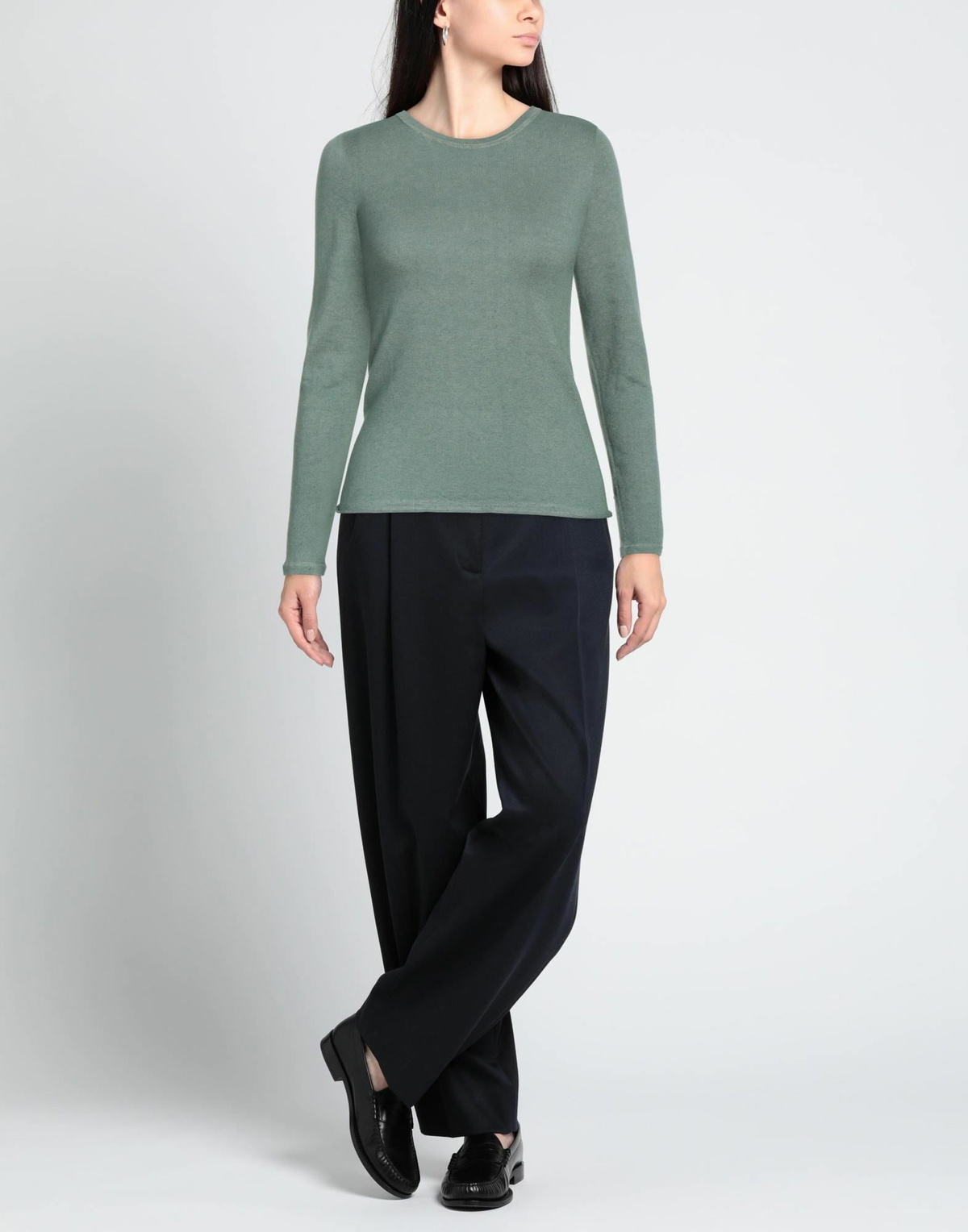 Majestic Filatures Womens Sweater in Sage green