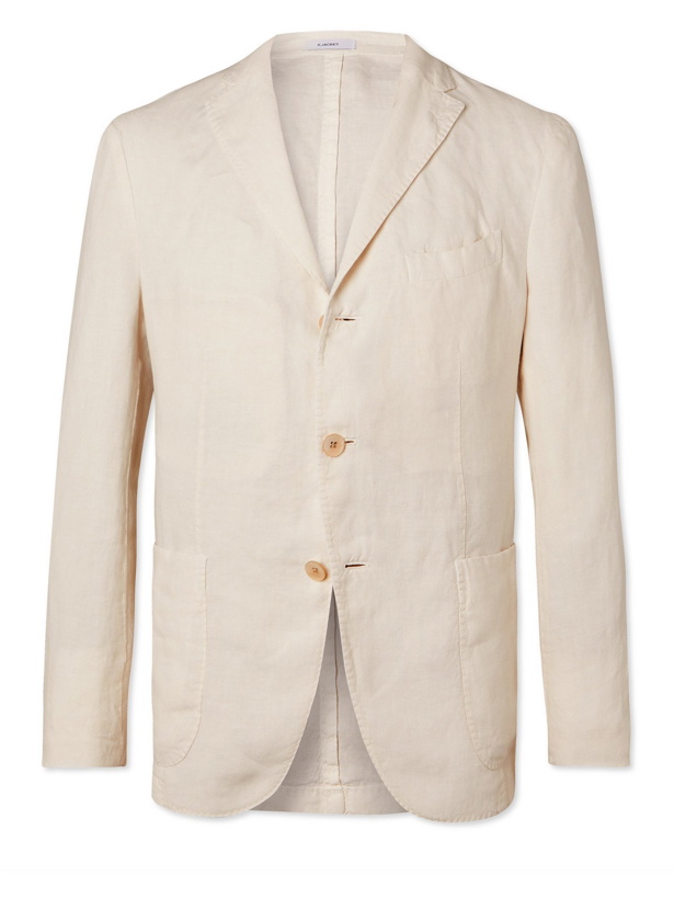 Photo: BOGLIOLI - Linen Suit Jacket - White